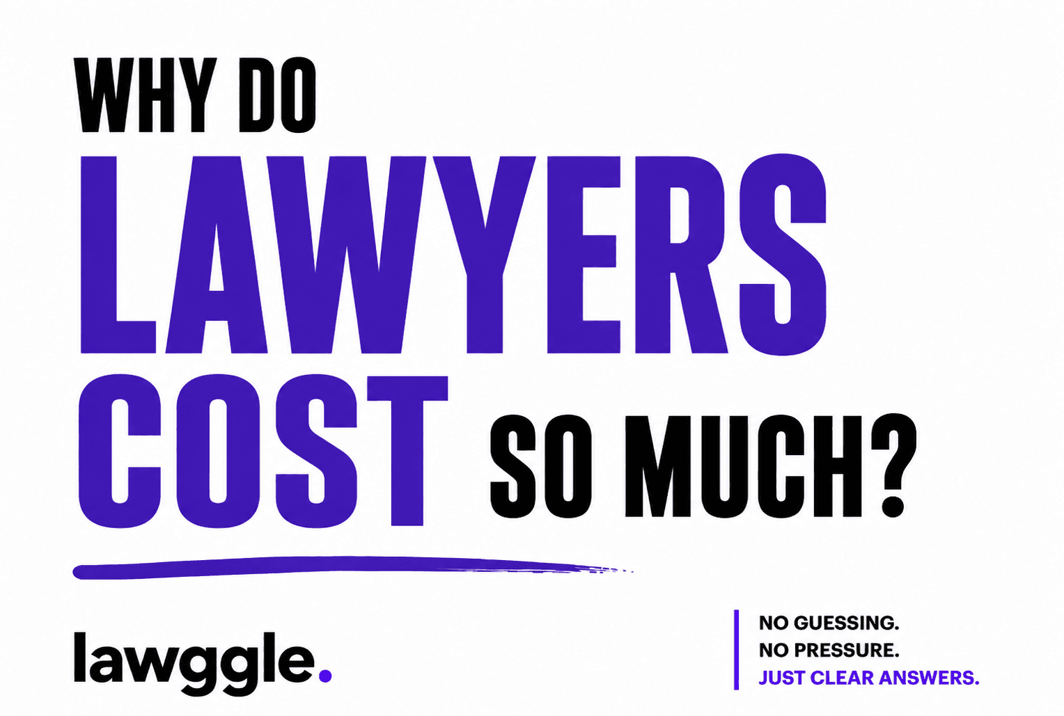 Why do Lawyers Cost so Much?